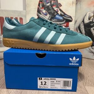 Adidas BRMD Sneaker Shoes Mystery Green Suede Mens Size 10, 10.5, 12, 13 New